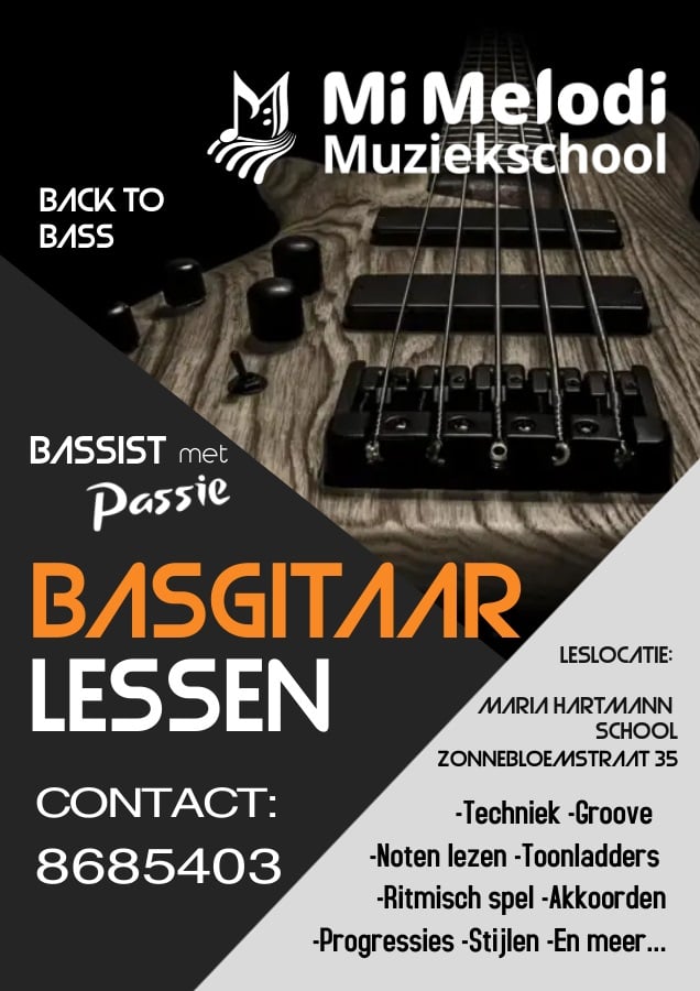 FLYER BASGITAAR Mi Melodi