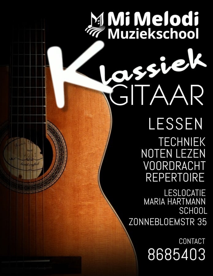 FLYER KLASSIEK GITAAR Mi Melodi